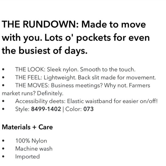 NWOT Women's OFFLINE Aerie "On The Move" Black Maxi Skirt | Size M - Picture 12 of 12